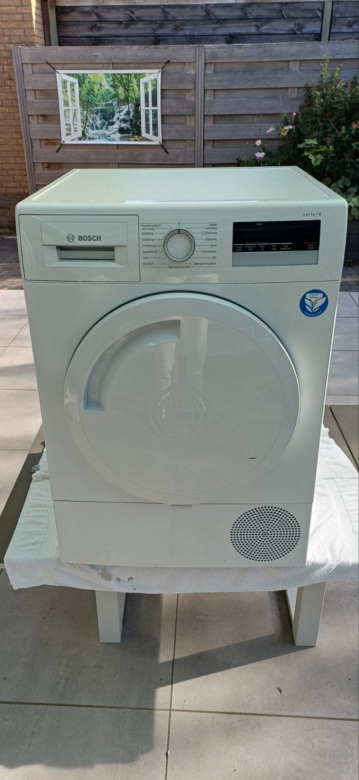 Bosch serie 4 warmtepompdroger (defect), Ophalen, 6 tot 8 kg, Gebruikt, Voorlader