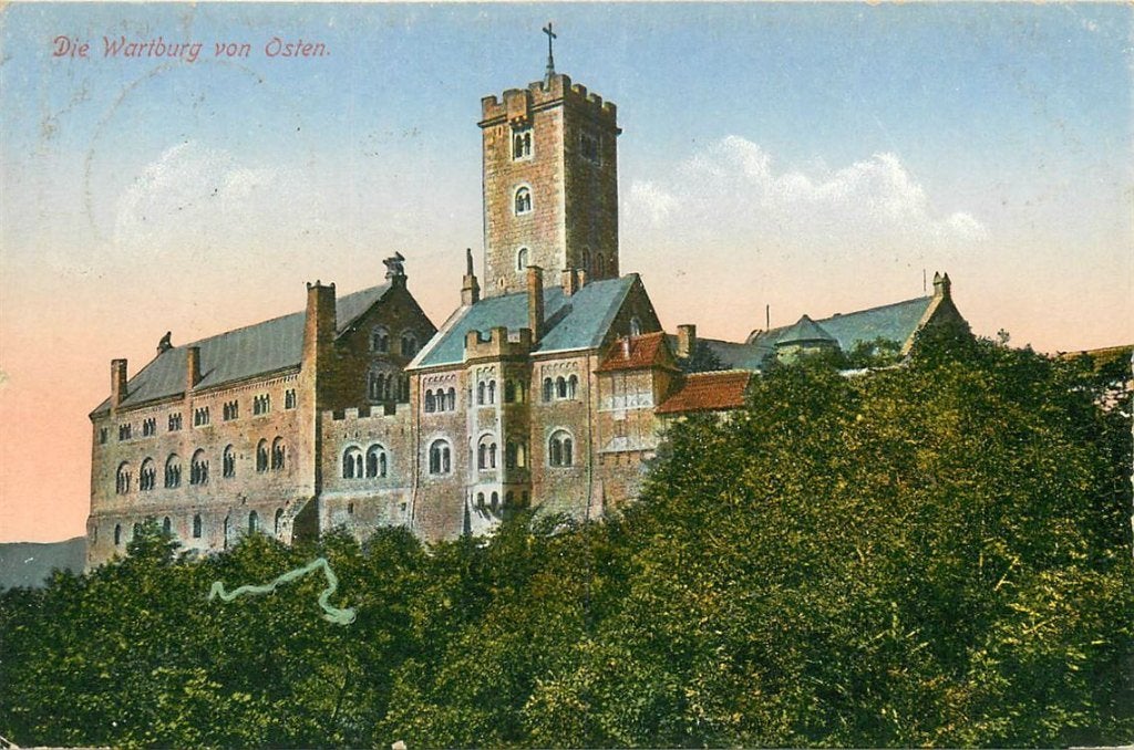 701-437-029 Eisenach Wartburg, Verzamelen, Verzenden, Voor 1920, Duitsland