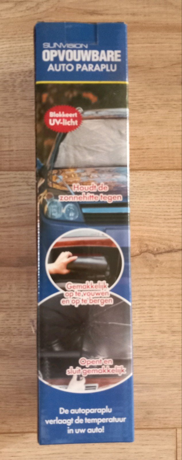 Opvouwbare auto paraplu ., Ophalen of Verzenden