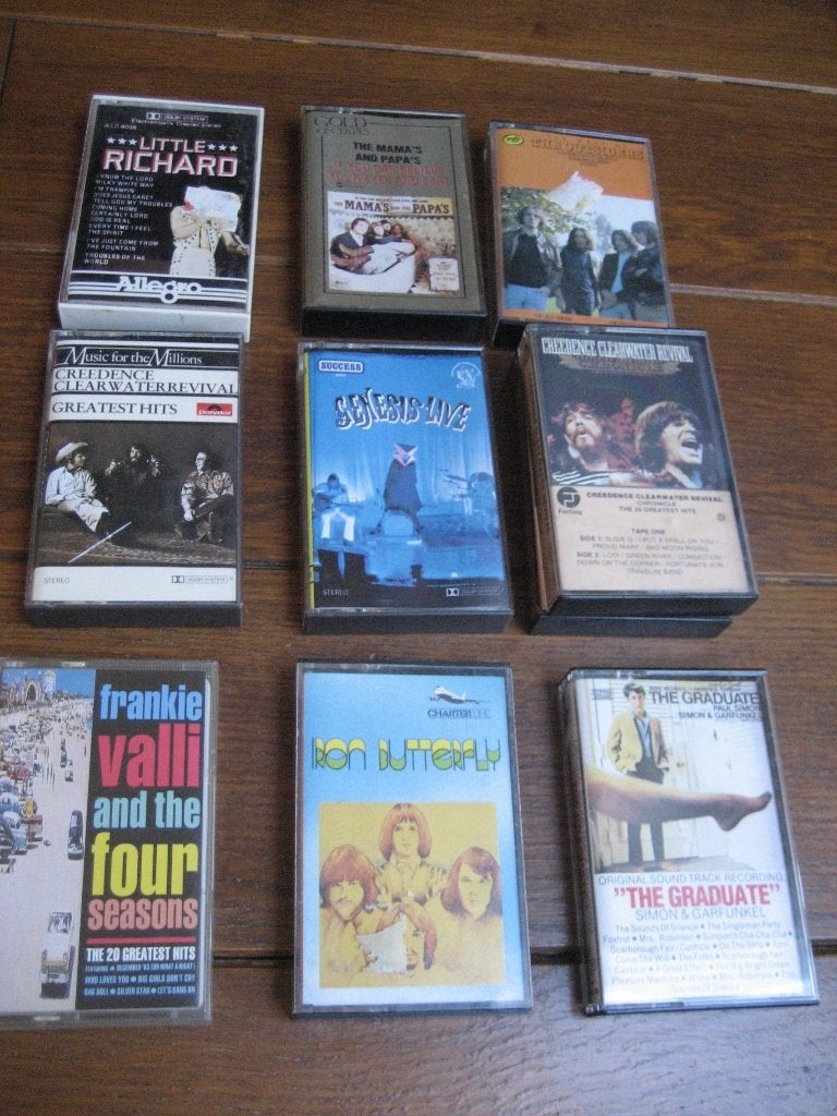 Cassette bandjes albums orgineel 60s 70s en 80, Cd's en Dvd's, Cassettebandjes, Gebruikt, Ophalen of Verzenden, Origineel, Pop