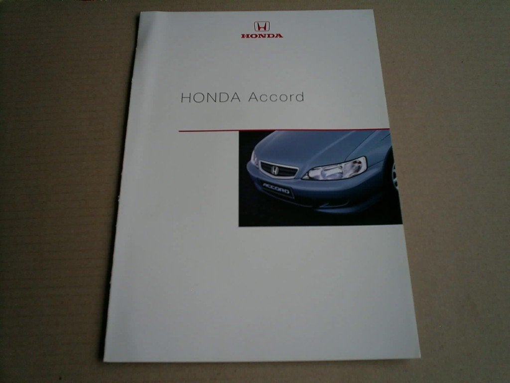 Honda Accord [ 12 / 2000 ], Verzenden, Zo goed als nieuw, Honda