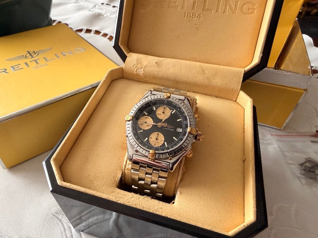 Breitling Chronomat ref. 81.950, Staal, Breitling, Polshorloge, Ophalen of Verzenden