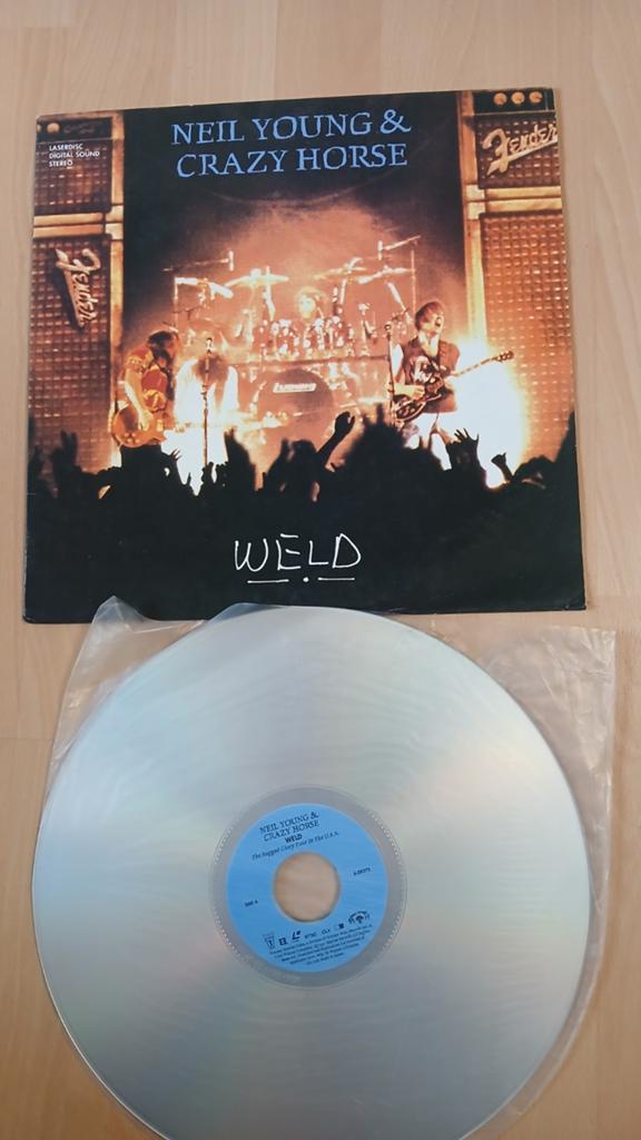 Neil Young & Crazy Horse - Weld Laserdisc (Live Concert), Alle leeftijden, Verzenden, Zo goed als nieuw