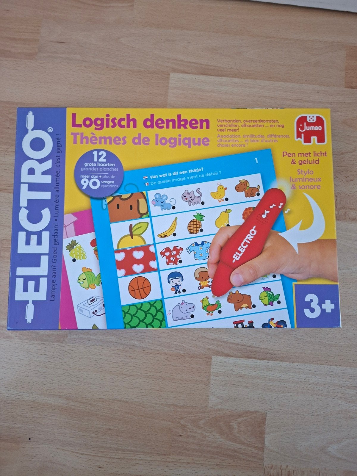 Jumbo Electro Logisch Denken 3+ Zo Goed Als Nieuw, Ophalen of Verzenden, Zo goed als nieuw, Elektronica, Met licht