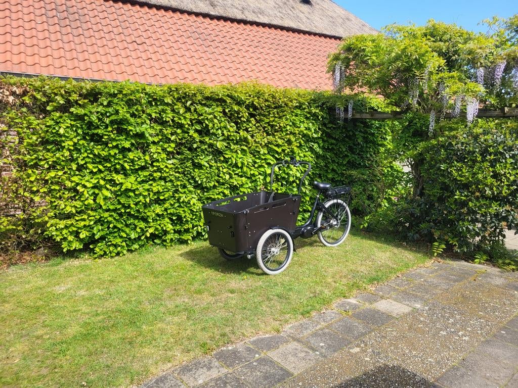 Elektrische bakfiets vogue met 1 jaar garantie op accu, Ophalen of Verzenden, Zo goed als nieuw, 4 kinderen of meer