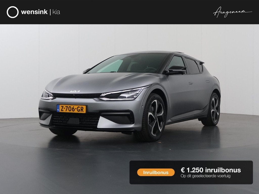 Kia EV6 GT-Line AWD 77.4 kWh | 360 Camera | Stoel- en stuurw, Auto's, Kia, Automaat, Gebruikt, Origineel Nederlands, Vierwielaandrijving