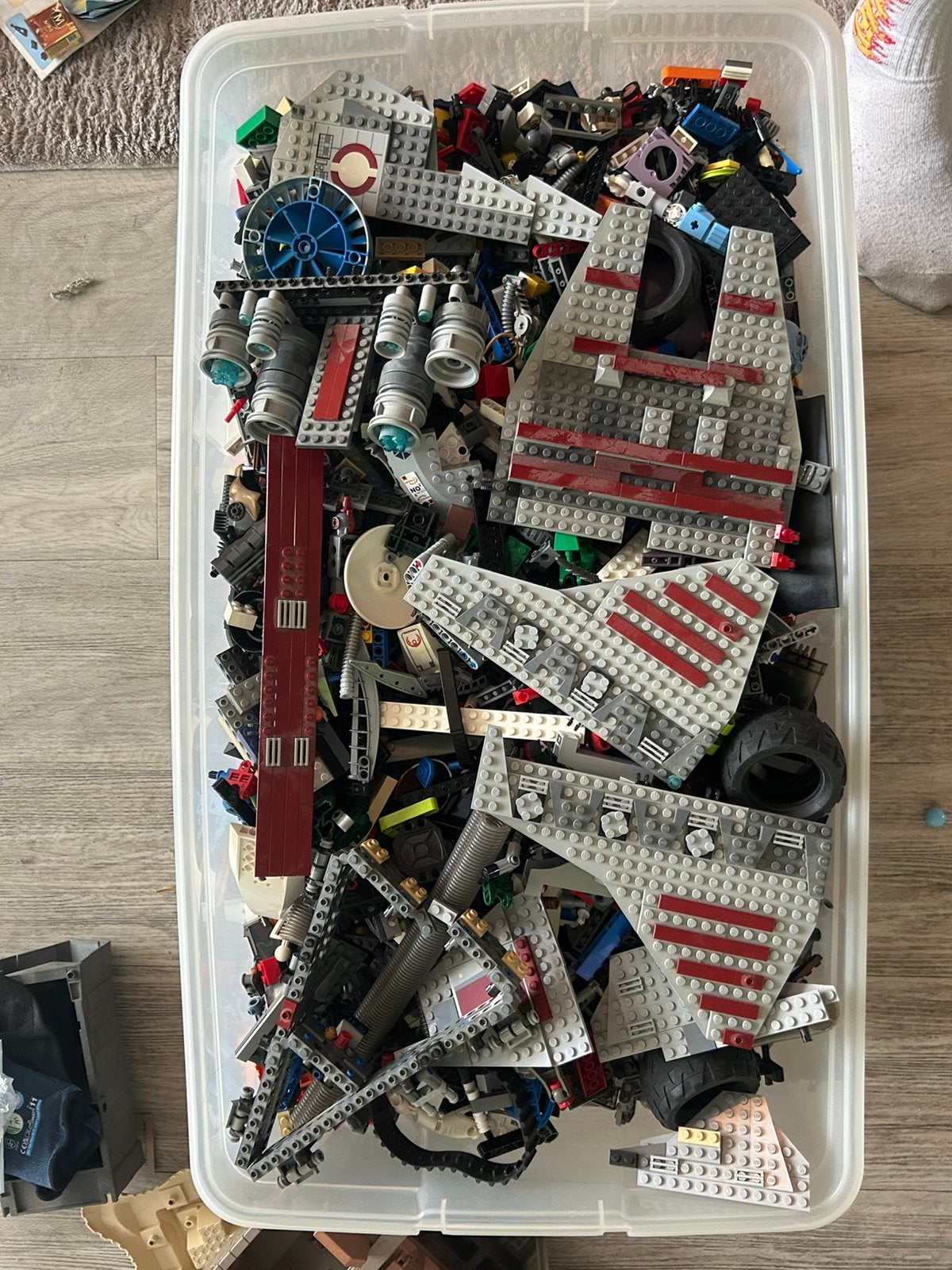 LEGO STAR WARS 8039 VENATOR + Losse Lego onderdelen 16kg, Ophalen of Verzenden, Gebruikt