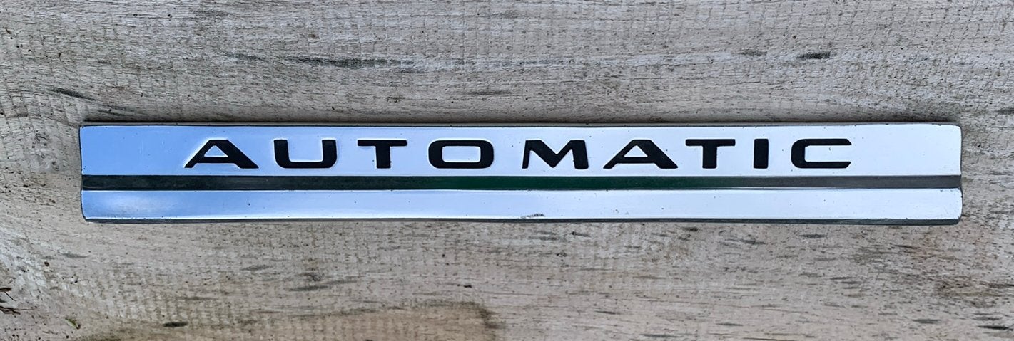 OPEL Admiral , Diplomat embleem ‘AUTOMATIC’, Ophalen of Verzenden, Gebruikt, Opel