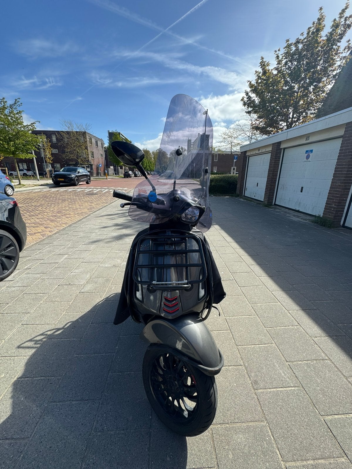 Vespa Sprint 2018 - FULL OPTION!, Fietsen en Brommers, Scooters | Vespa, Ophalen, Gebruikt, Overige modellen, Maximaal 45 km/u