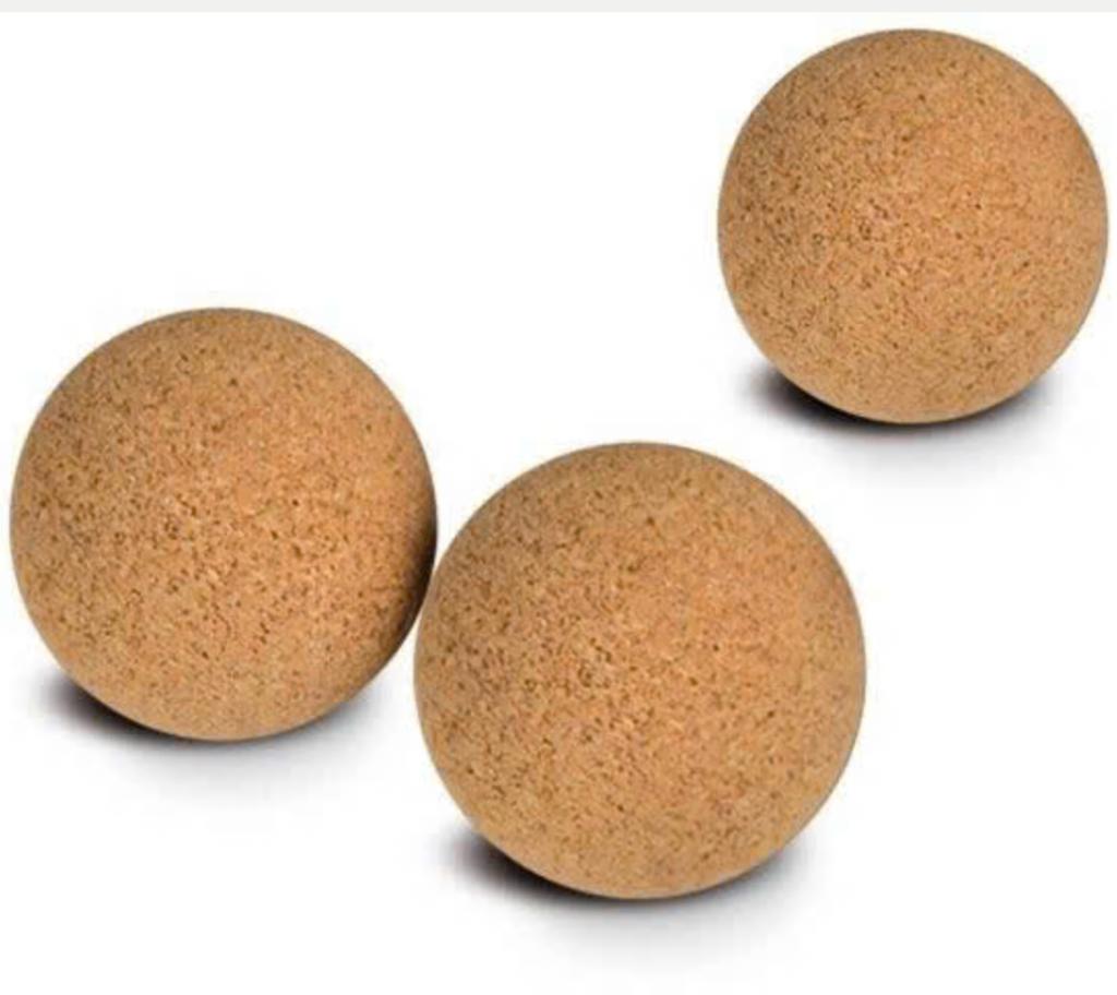 Tafelvoetbal balletjes - 3 stuks van kurk, Kinderen en Baby's, Speelgoed | Voetbaltafels, Verzenden, Nieuw