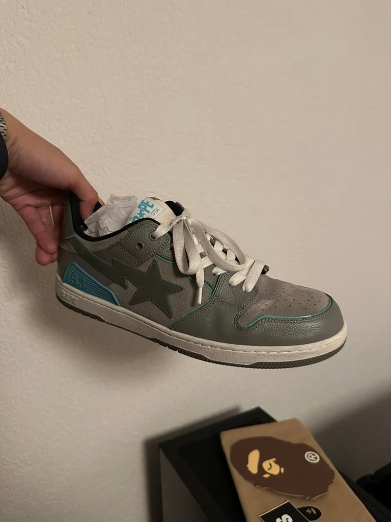 Bape Sk8 Sta #2 Grey, Kleding | Heren, Schoenen, Overige kleuren, Ophalen of Verzenden, Sneakers of Gympen, Zo goed als nieuw