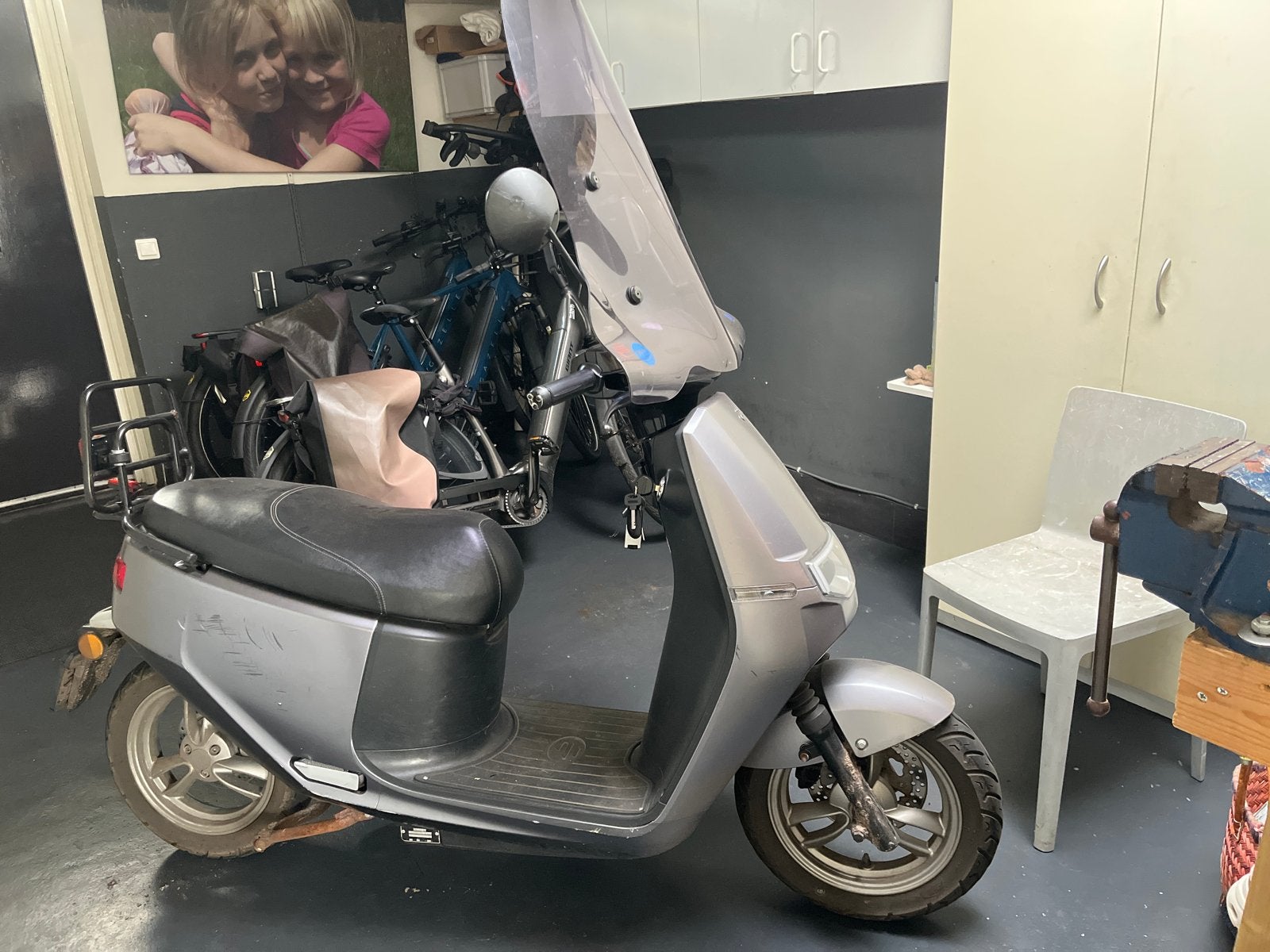 Ecoter elektrische scooter - Gebruikt, Fietsen en Brommers, Scooters | Overige merken, Ophalen of Verzenden, Gebruikt, Maximaal 25 km/u