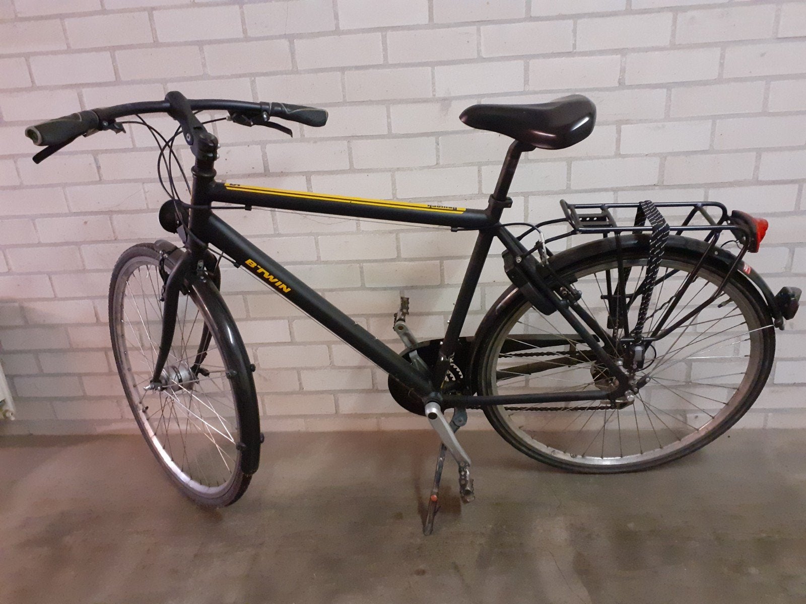 Btwin jongensfiets, Gebruikt, Velgrem, 49 tot 53 cm, Ophalen