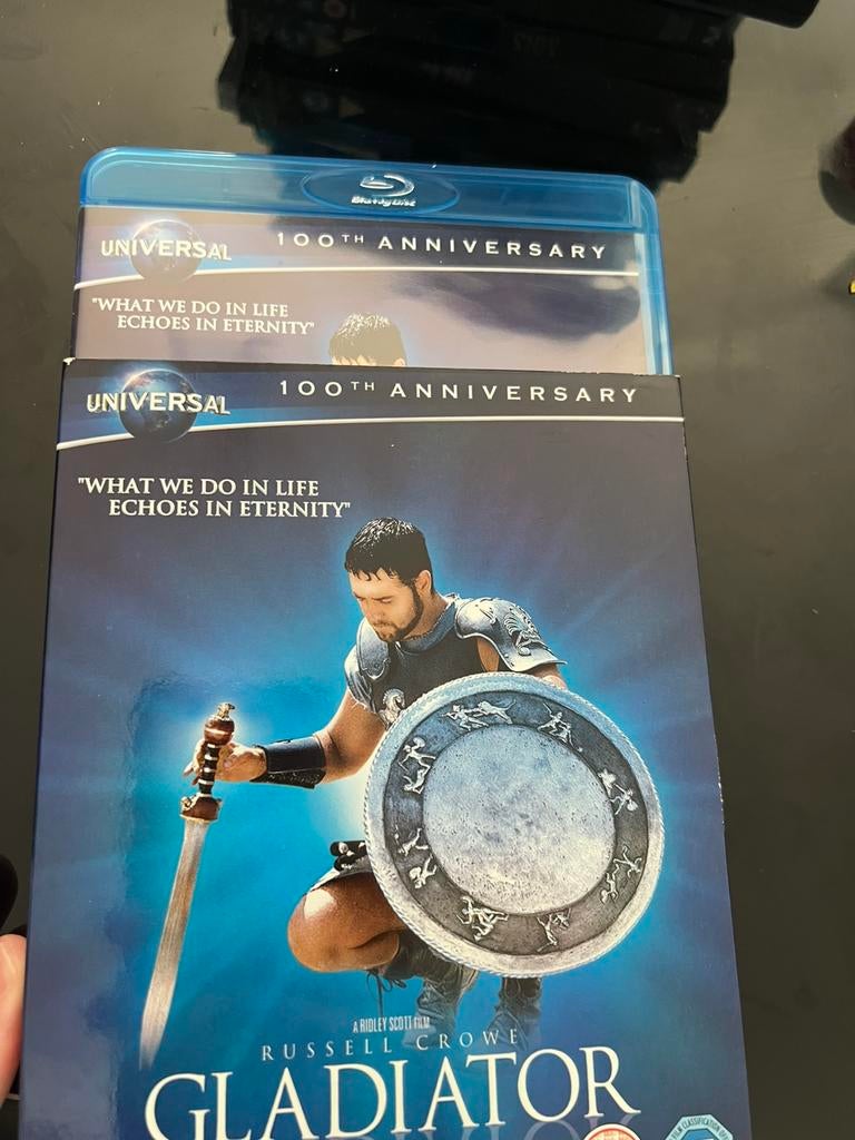 Blu-rayDisc Gladiator 100th anniversary, Ophalen of Verzenden, Zo goed als nieuw