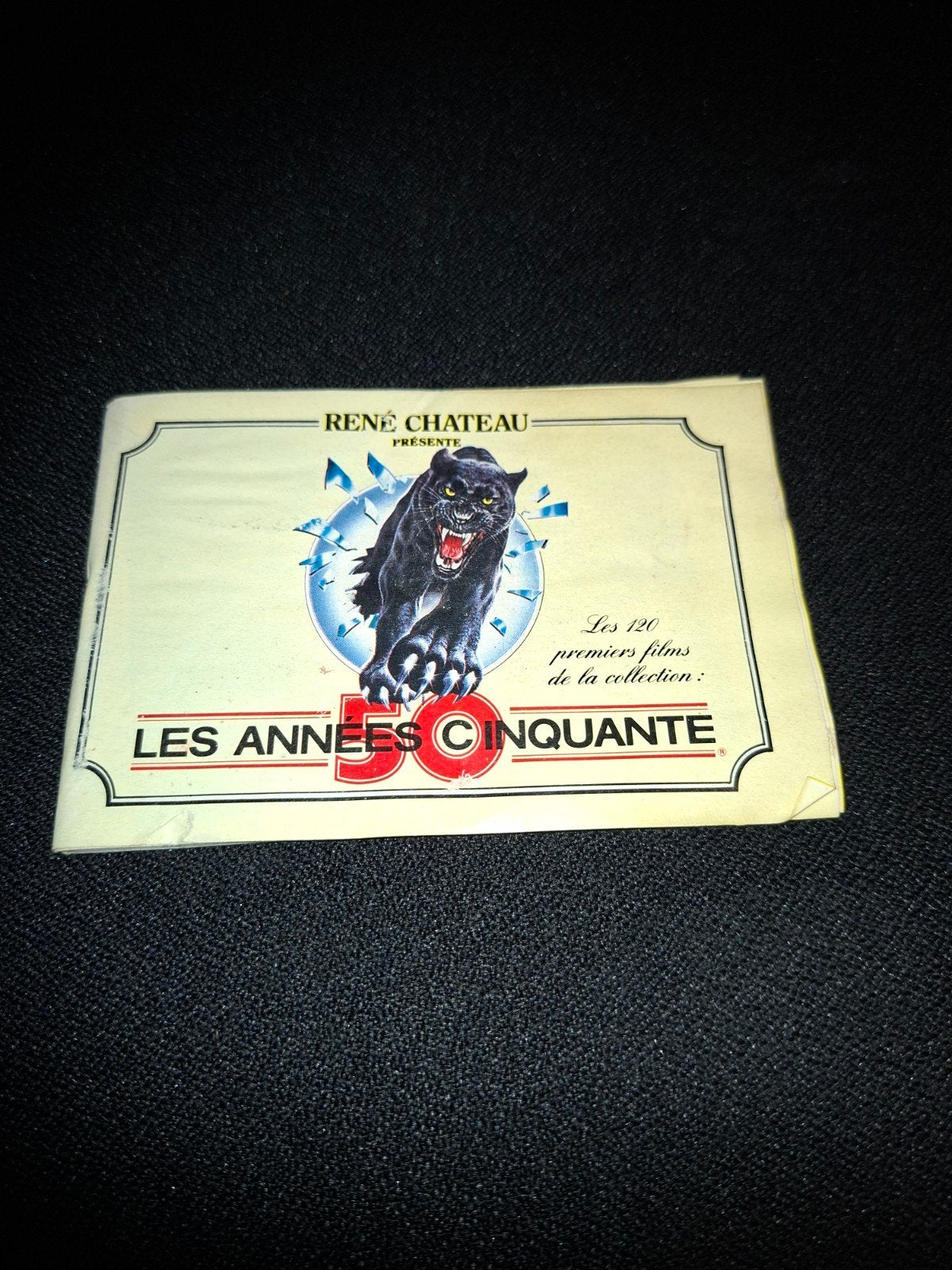 Mini Catalogus René Château Les Années Cinquante, Ophalen of Verzenden, Gebruikt