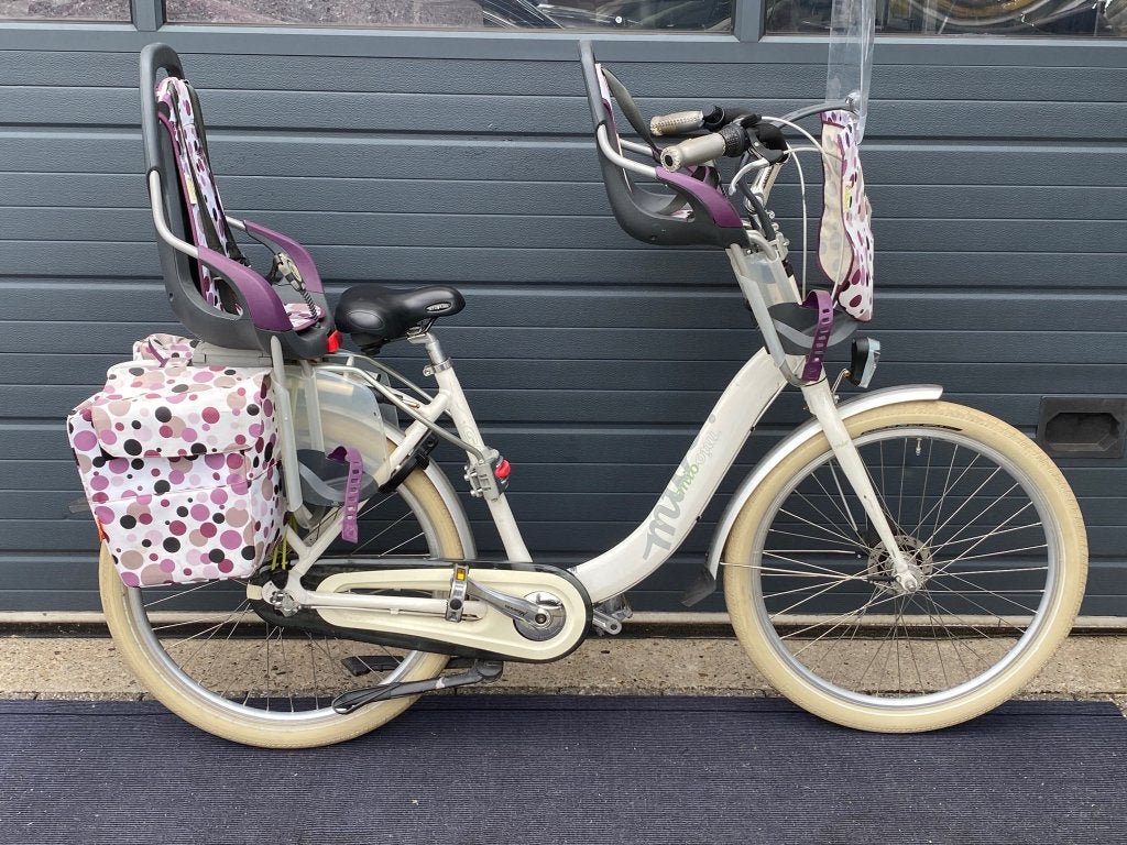 Giant mio D49 cm 3vers met compleet zitjes erbij, Fietsen en Brommers, Fietsen | Dames | Moederfietsen, Ophalen, 2 zitjes, Gebruikt