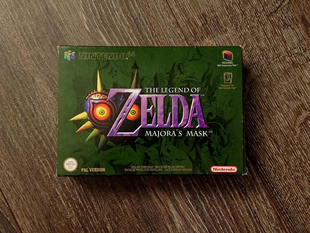 Legend of Zelda: Majoras Mask N64 PAL cid near mint, Spelcomputers en Games, Games | Nintendo 64, Avontuur en Actie, 1 speler