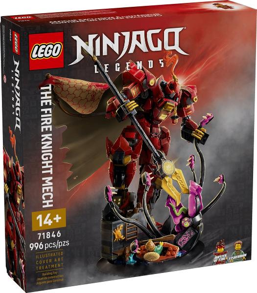 Lego Ninjago set 71846  The Fire Knight Mech, Lego, Nieuw, Ophalen of Verzenden, Ninjago