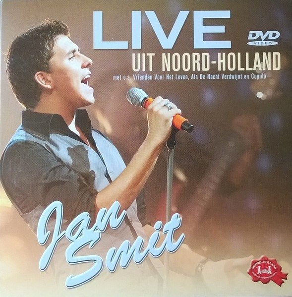 DVD - Jan Smit – Live Uit Noord-Holland, Alle leeftijden, Ophalen of Verzenden, Gebruikt, Concert