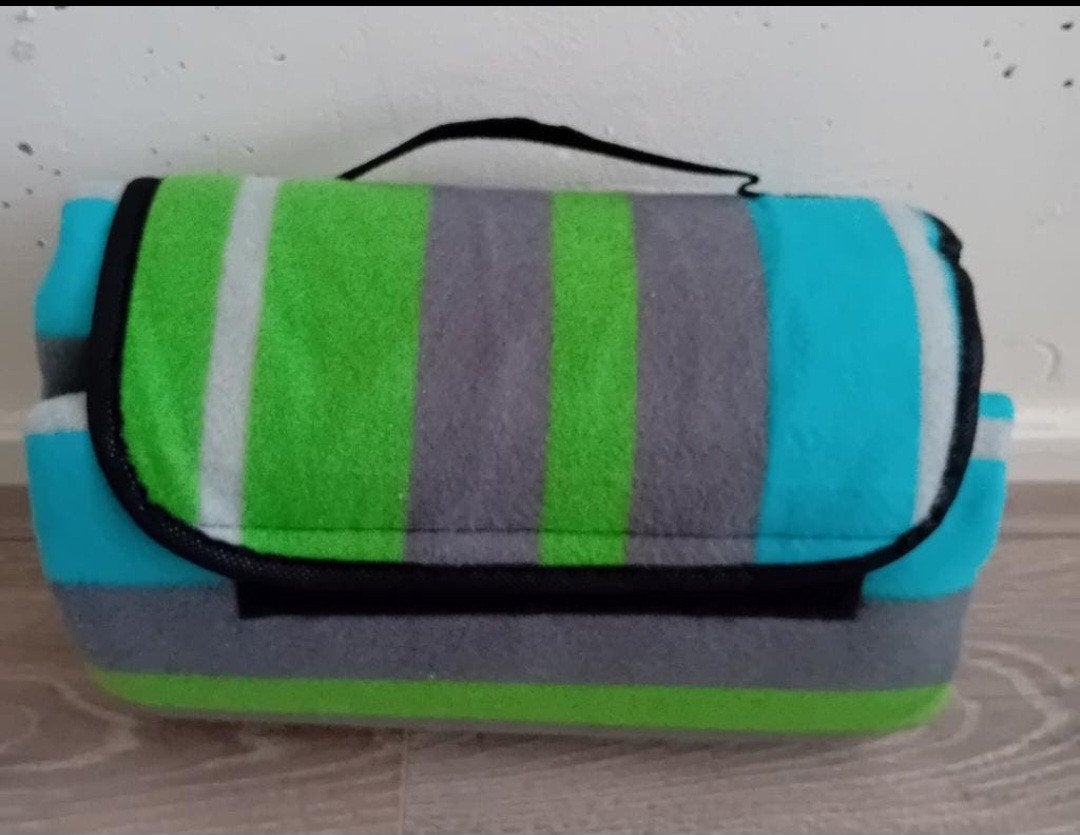 Picknickkleed 100 x 150 cm Vrolijk Gestreept. Nieuw!, Huis en Inrichting, Stoffering | Tapijten en Kleden, Ophalen, Nieuw, Rechthoekig