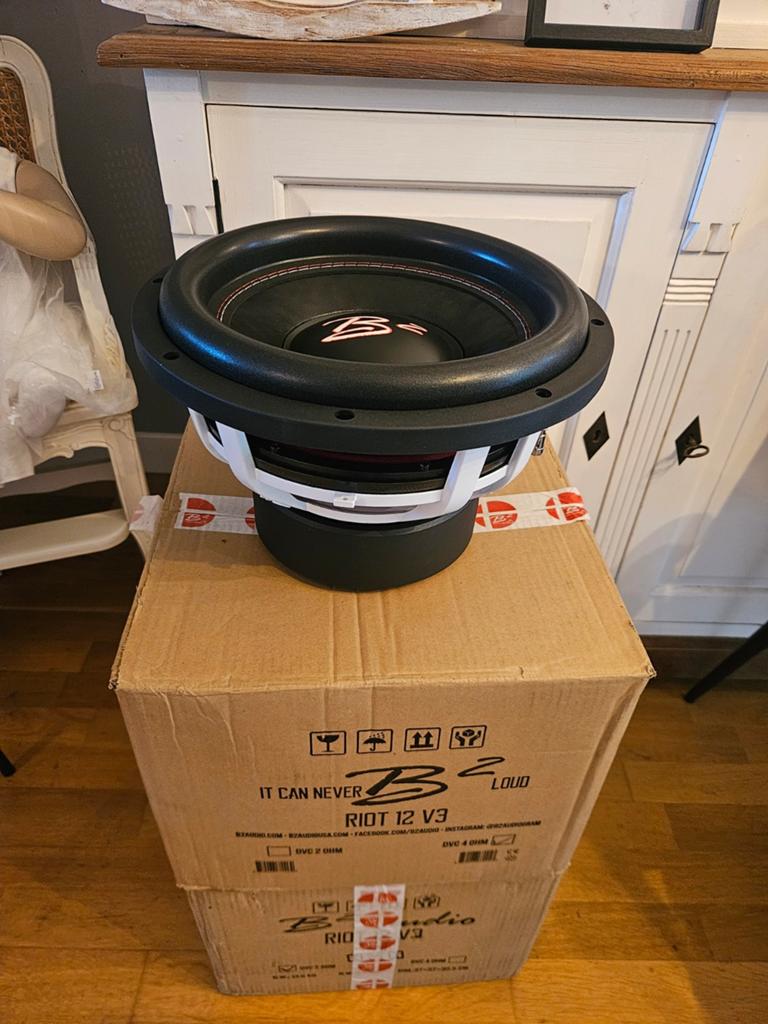 Nieuw!! B2 riot 12inch D2/D4 ohm subwoofer!!, Ophalen, Nieuw