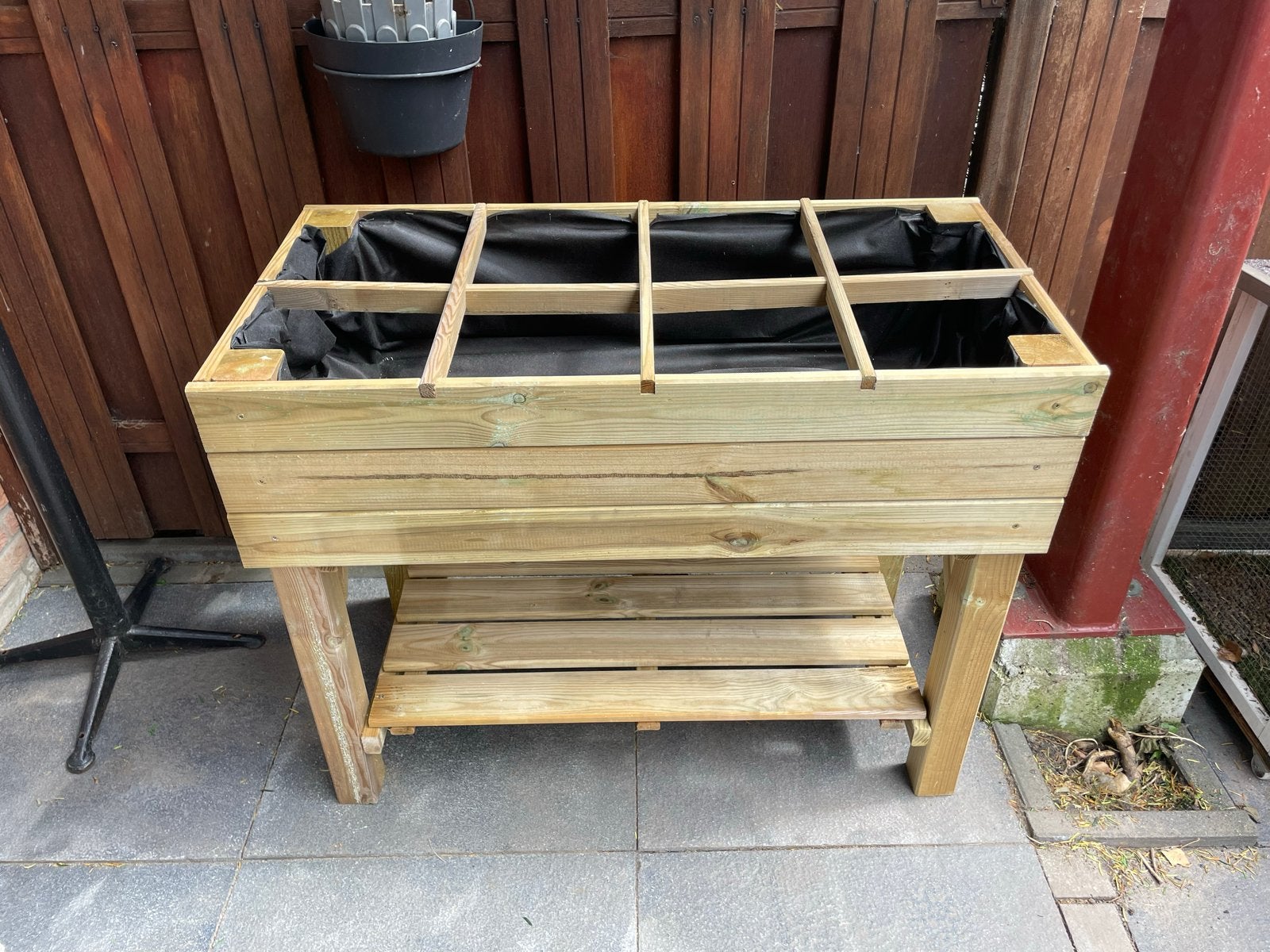 Nieuwe massief houten Kweektafel (8 vakken), Tuin en Terras, Kweekspullen, Ophalen of Verzenden, Nieuw, Kweektafel