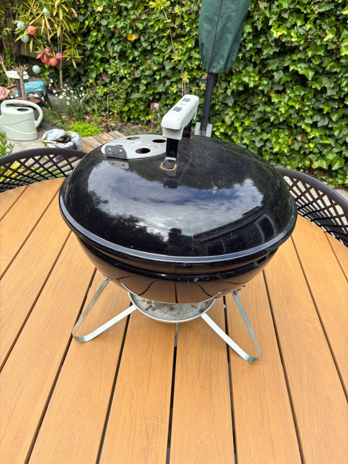 Weber Smokey Joe barbecue, Ophalen, Gebruikt
