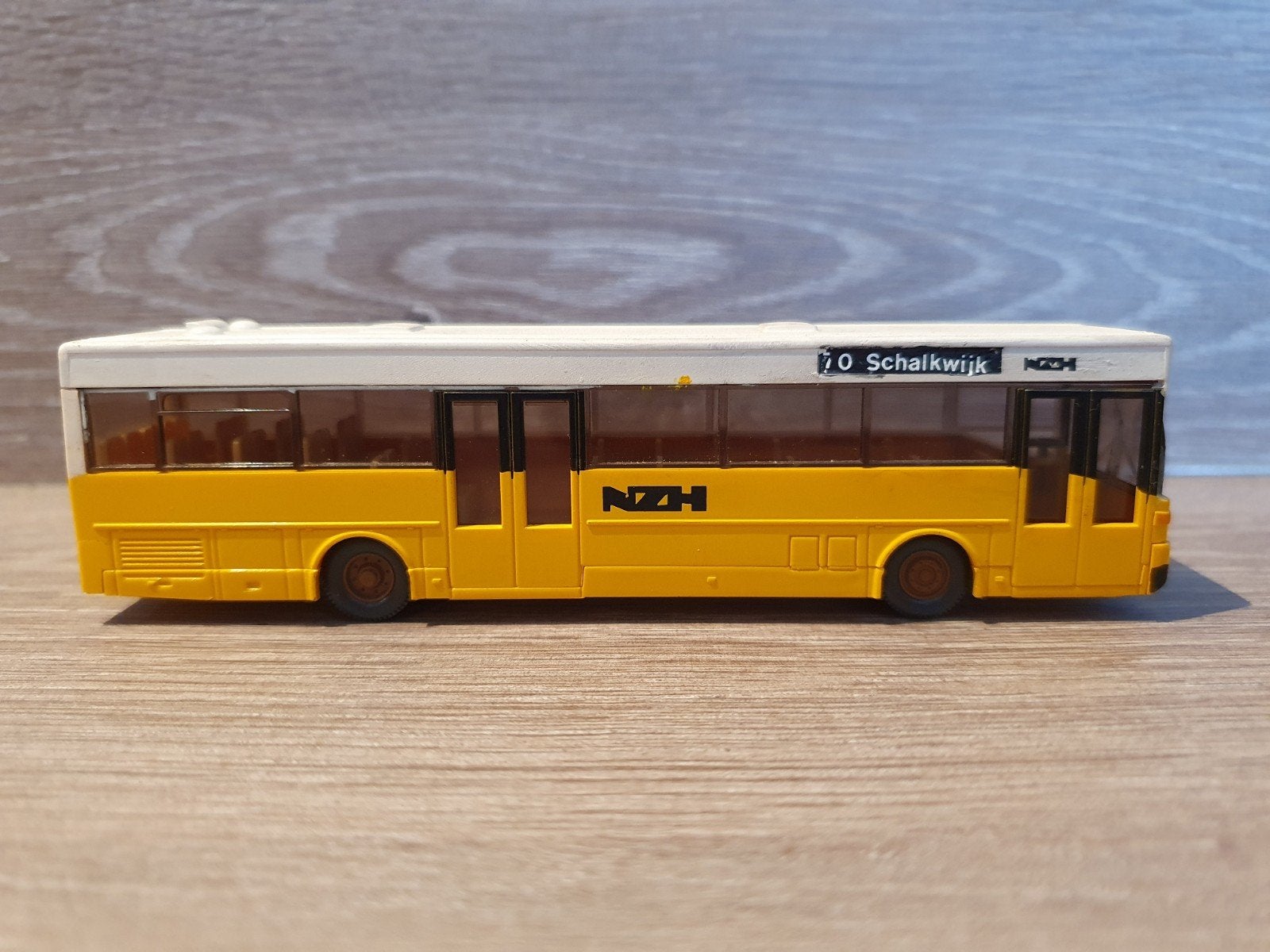 Wiking MAN SL 202 NZH lijn 70 Schalkwijk, Ophalen of Verzenden, Gebruikt, Bus of Vrachtwagen, Wiking