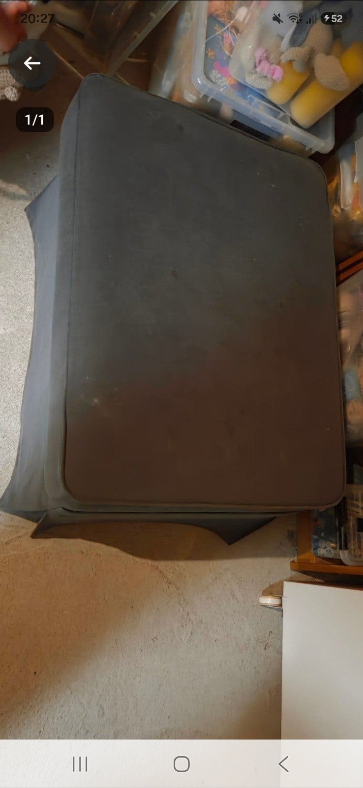 ikea hocker, Ophalen, 75 tot 100 cm, Zo goed als nieuw, 75 tot 100 cm
