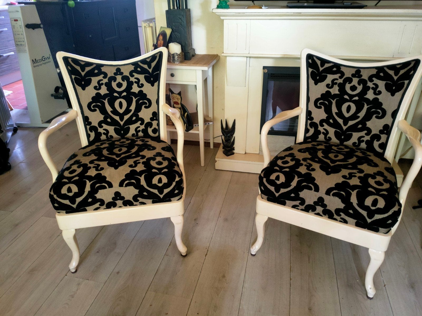 2 Unieke prachtige barok stoelen - zitten heerlijk!, Ophalen