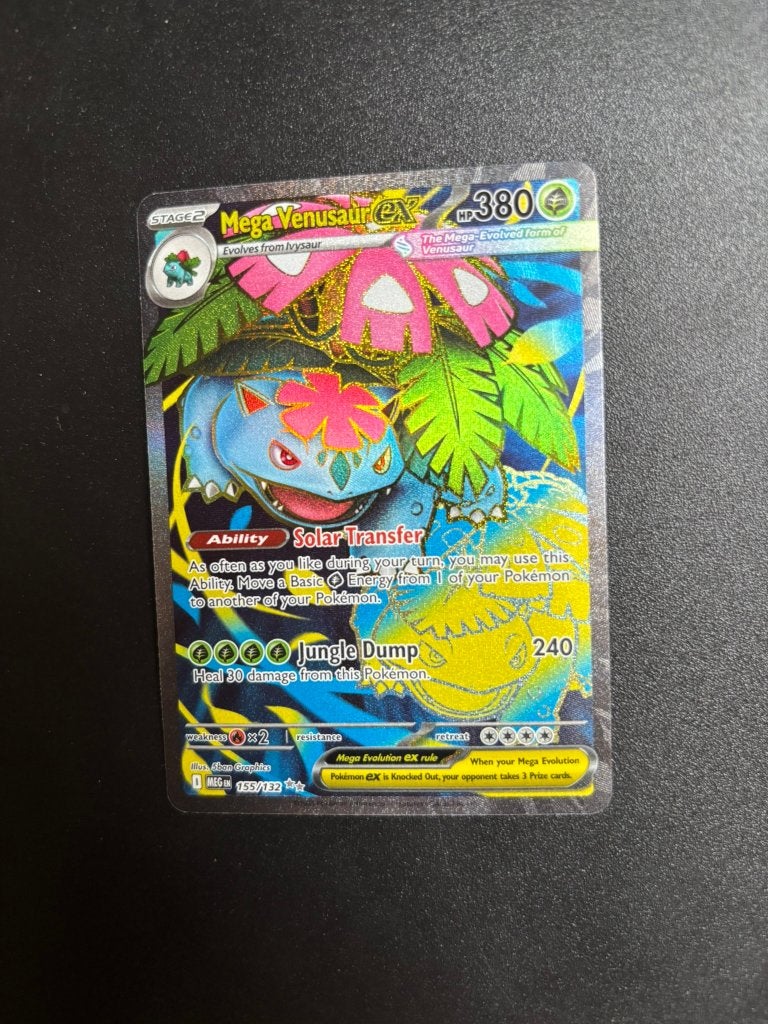 Mega Venusaur ex (MEG 155), Ophalen of Verzenden, Zo goed als nieuw
