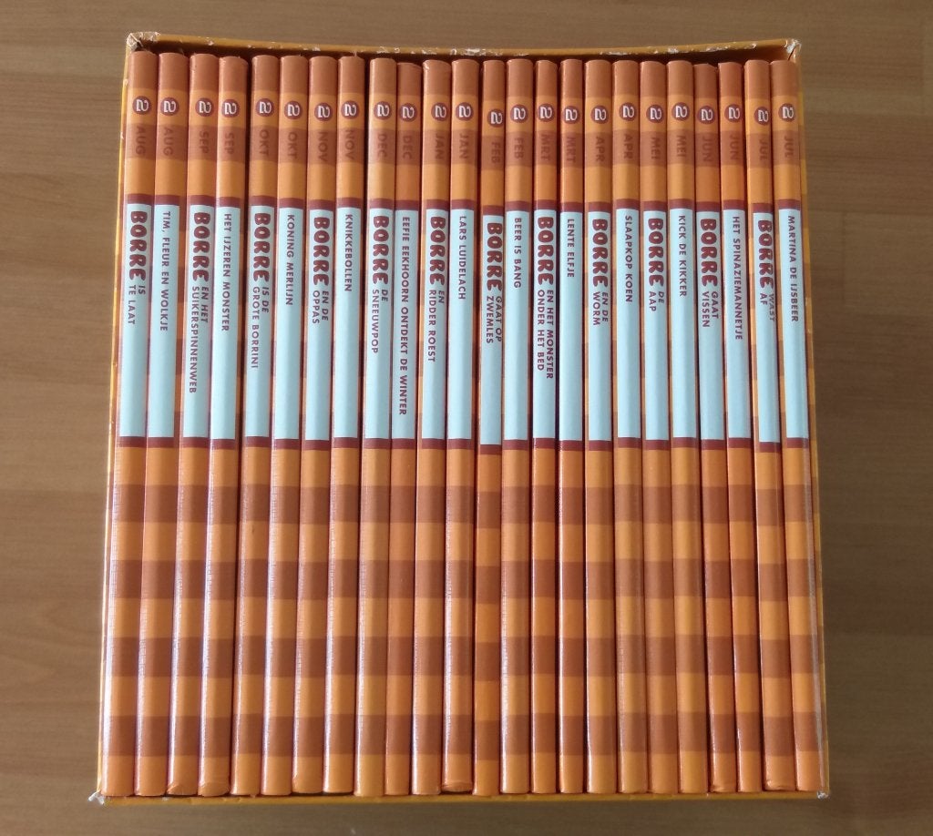 Complete set Borre boeken groep 2 (24 boekjes), Boeken, Ophalen, Gelezen, Fictie algemeen