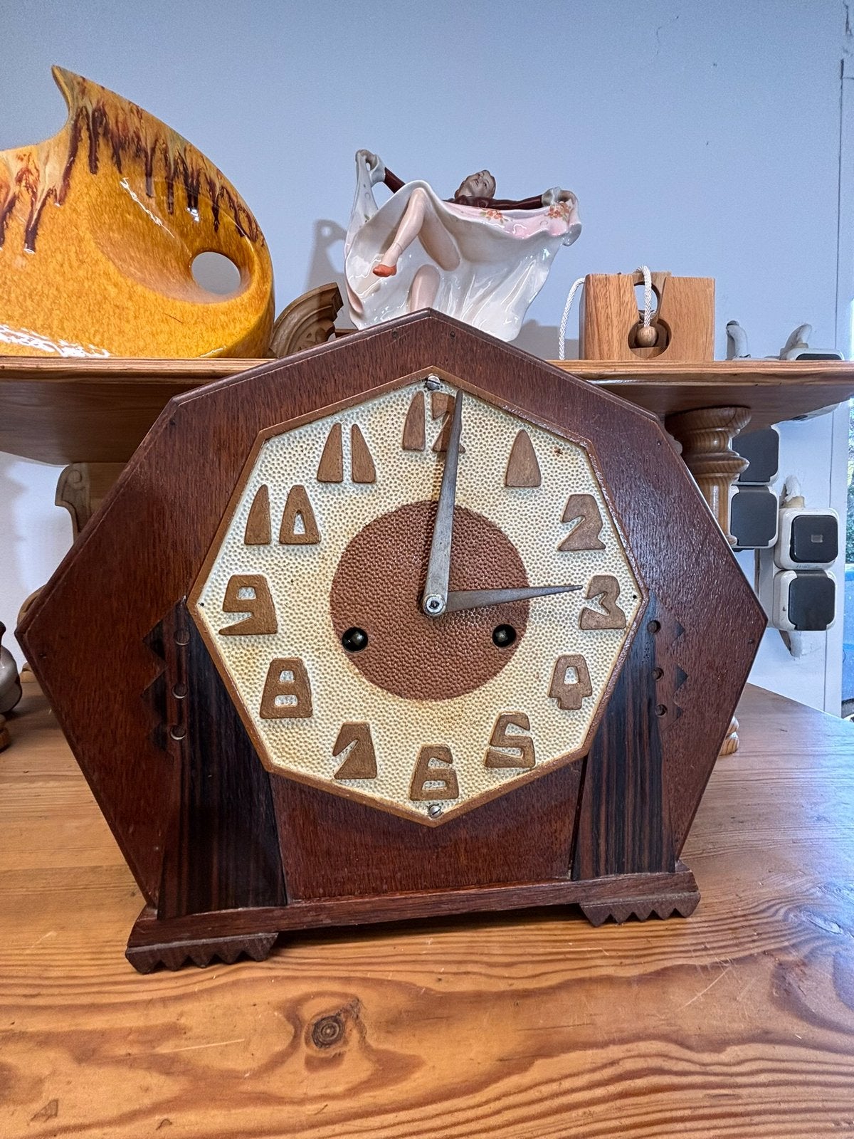 Amsterdamse school Klok, Antiek en Kunst, Ophalen of Verzenden