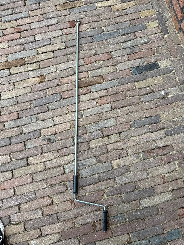 Zonneschermslinger met knobbel voor kunststof oog 160 cm, Tuin en Terras, Ophalen, Gebruikt, Overige typen, Minder dan 250 cm