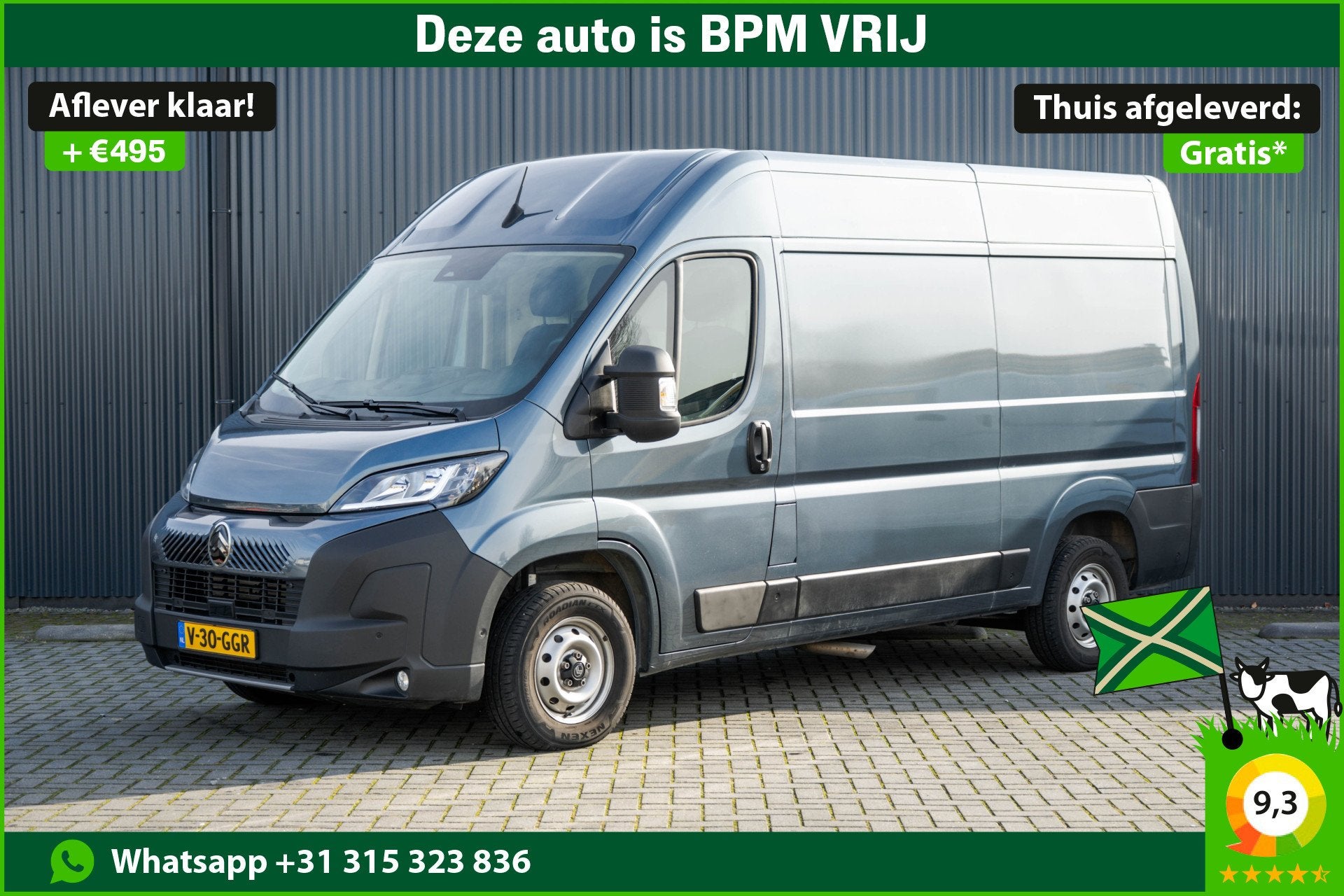 Citroën Jumper 2.2 BlueHDi 120 L2H2 3.3t | NW Model | Camer, Auto's, Voorwielaandrijving, Stof, Gebruikt, 4 cilinders