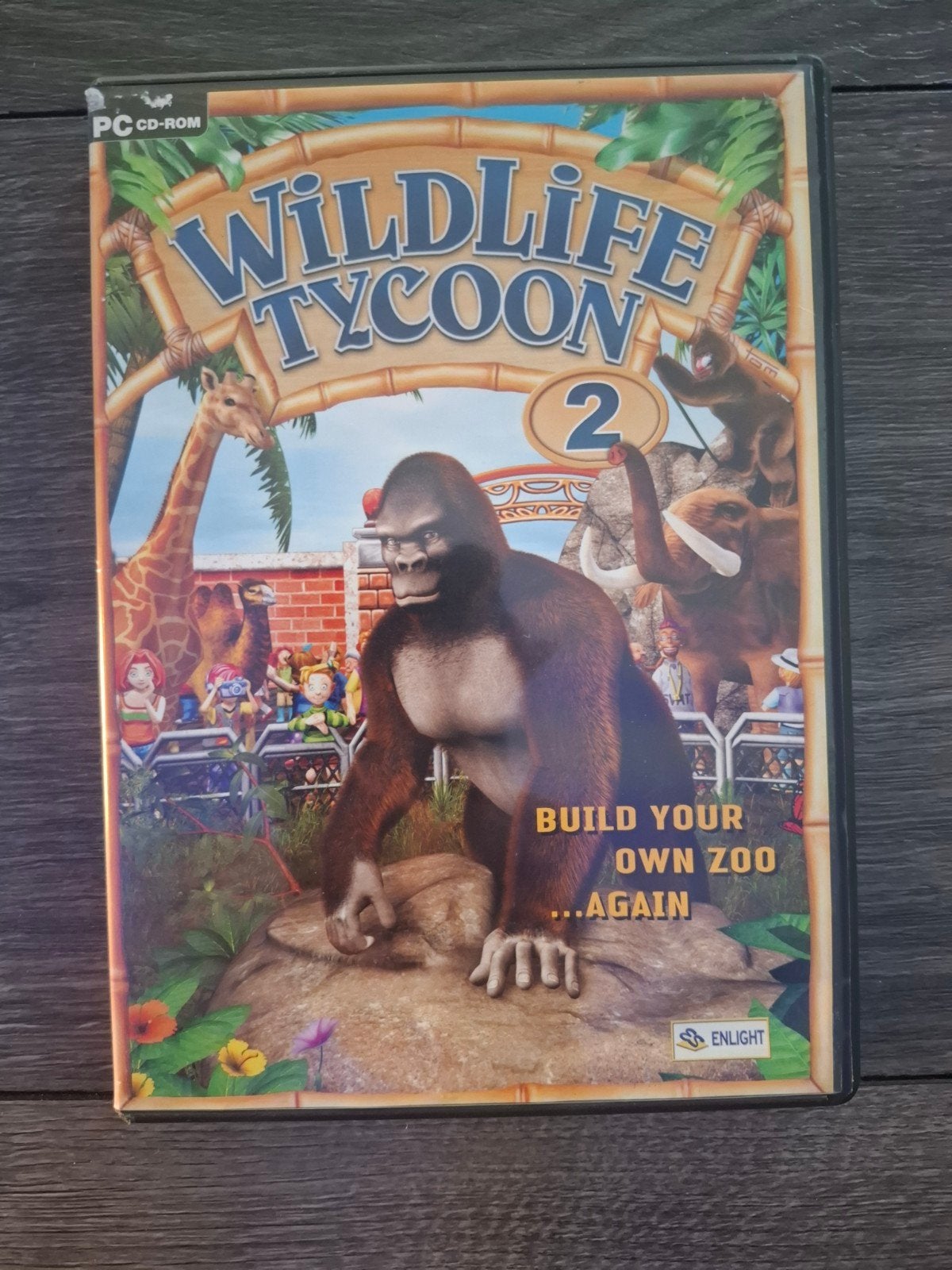 Wildlife Tycoon 2 PC CD-ROM - Bouw je eigen dierentuin, Gebruikt, 1 speler, Ophalen of Verzenden, Vanaf 3 jaar