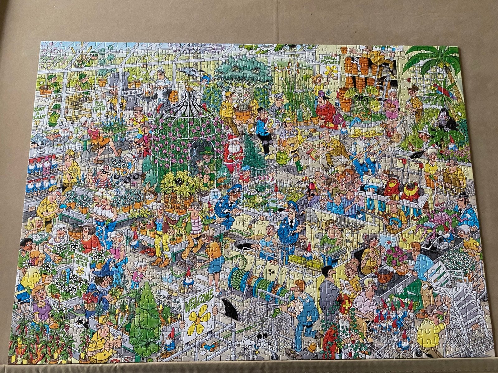 Jan van Haasteren puzzel 1000 stukjes, Ophalen, 500 t/m 1500 stukjes, Zo goed als nieuw