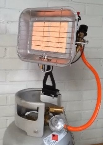 broilfire Infrarood straler,, Huis en Inrichting, Ophalen of Verzenden, Gebruikt, Gas, Gaskachel