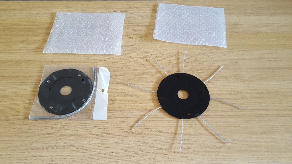 2x Onkruidborstel 260mm, Ophalen of Verzenden, Nieuw, 10 tot 30 cm, Elektrisch