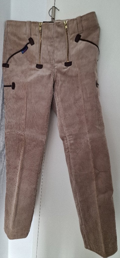 Broek / Zunfthose , corduroy, kleur: bruin, maat: 32, Ophalen of Verzenden, Nieuw, Broek