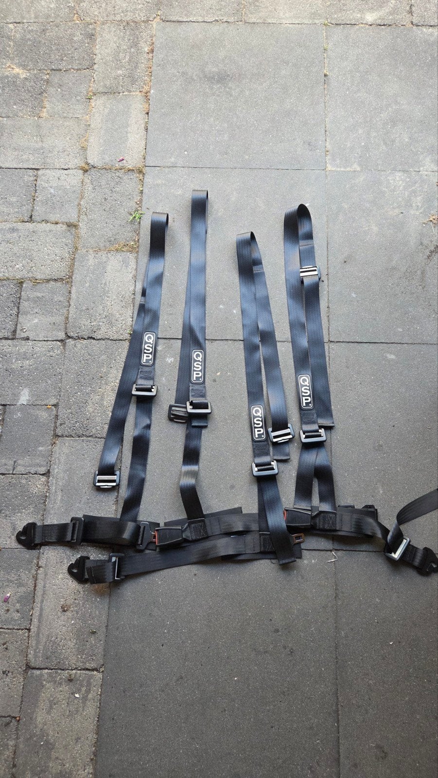 QSP 4-Punts gordel Pro Street (set), Ophalen