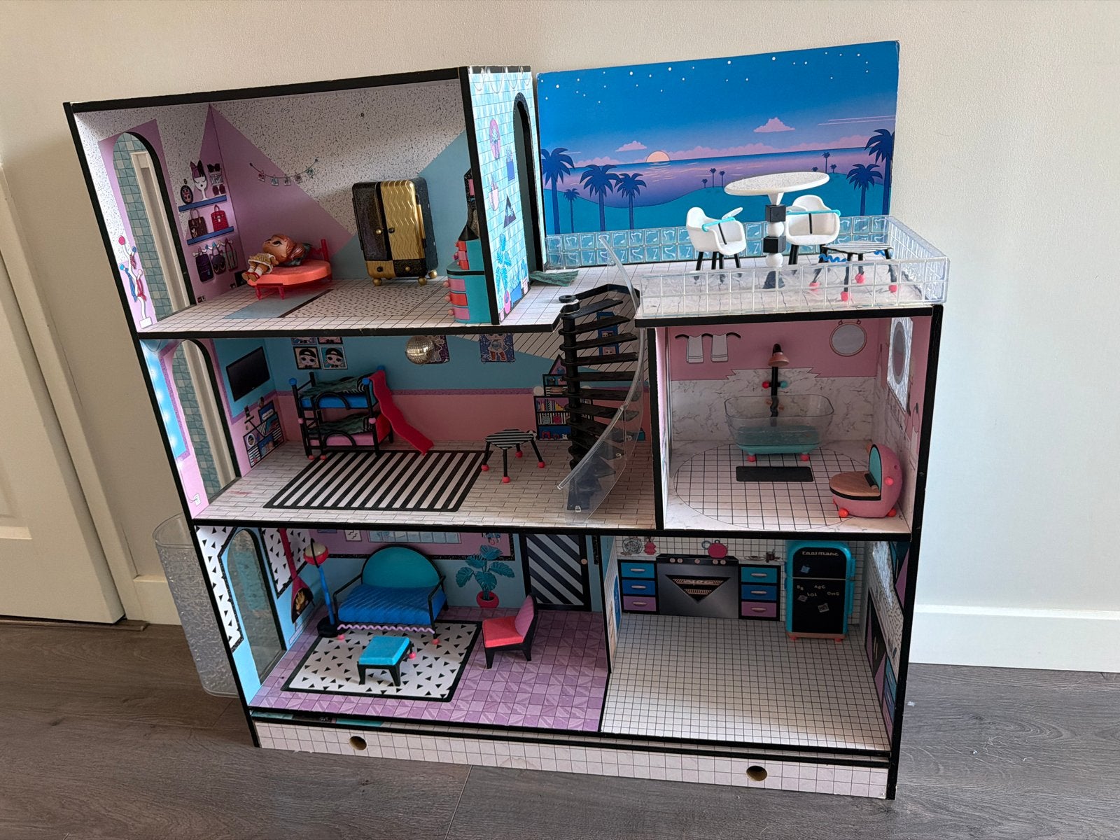 LOL Surprise Houten Poppenhuis, Ophalen, Gebruikt, Poppenhuis