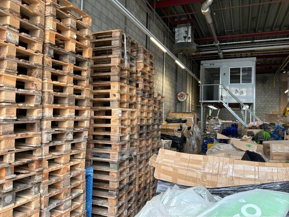 europallets, Ophalen, Gebruikt, 100 cm of meer, 60 cm of meer