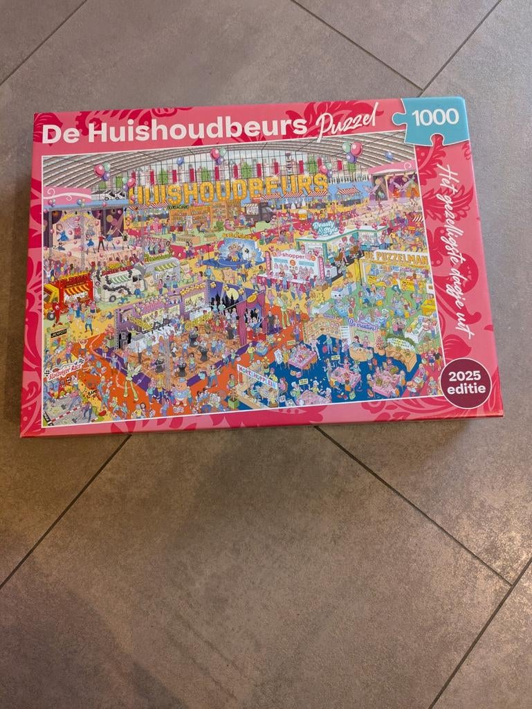 Puzzel 1000 stukjes huishoudbeurs 2025, Ophalen of Verzenden, 500 t/m 1500 stukjes, Zo goed als nieuw