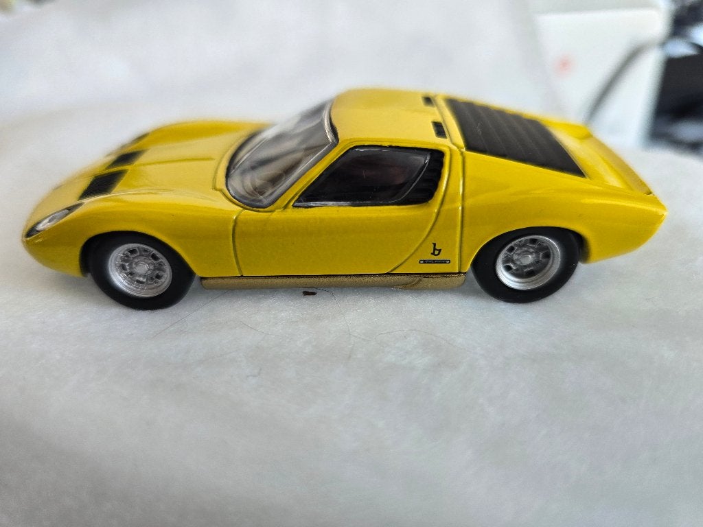 1966 Lamborghini Miura 1/43, Ophalen of Verzenden, Gebruikt, Auto, Overige merken