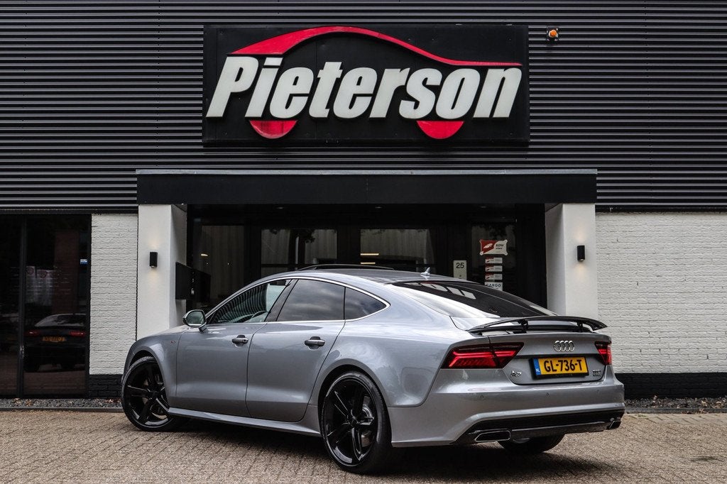 Audi A7 Sportback 3.0 TFSI Quattro 3x S-line FACELIFT 1E EIG, Auto's, Audi, Gebruikt, 2995 cc, 4 stoelen, Adaptive Cruise Control