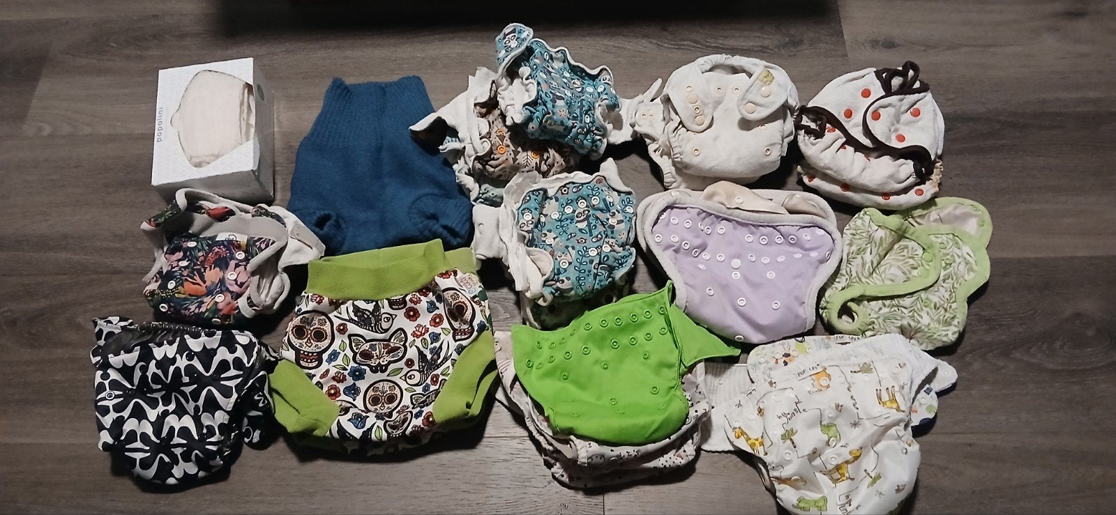 Wasbare luiers, Ophalen of Verzenden, Gebruikt, One size