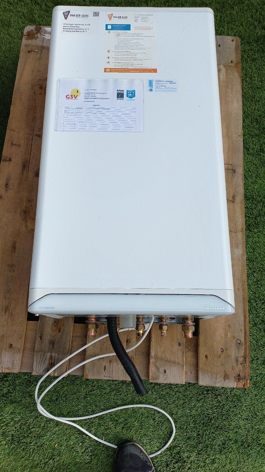 Intergas Xtreme CV-ketel - Hoog Rendement, Doe-het-zelf en Verbouw, Ophalen, Hoog rendement (Hr), Cv-ketel of Combi-ketel, Minder dan 60 cm