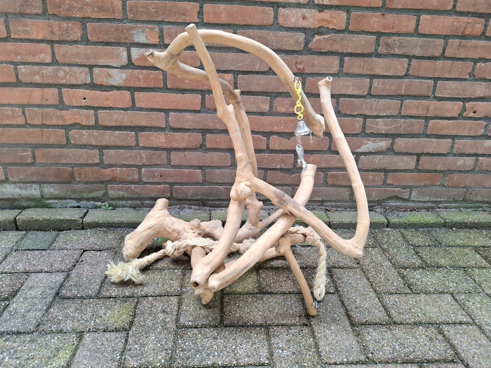Vogel klim/zitstok, Ophalen, Zo goed als nieuw, Kooi-accessoires