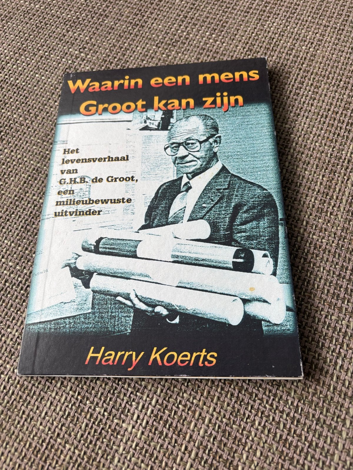 Waarin een mens Groot kan zijn - Harry Koerts, Boeken, Ophalen of Verzenden, Gelezen, Wetenschap